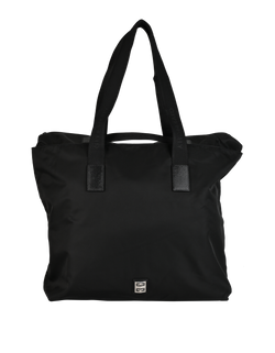 Shopper Tote Large, Nylon, Black, MPA0261, DB, 4*